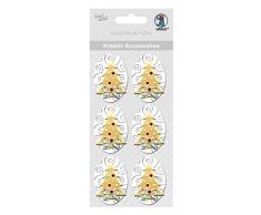 Ursus 56400076 Kreativ Accessoires Weihnachtsbaum Gold