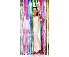 NEU Türvorhang Lametta Folien-Schimmer Bunt, 1m x 2m