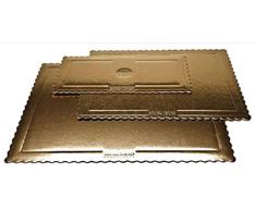 STILCART Kuchenteller rechteckig aus Karton glatt, Farbe 123P541