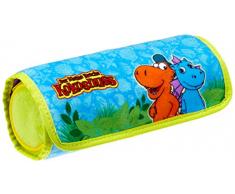 Nici 42389 Stiftemäppchen Drachen Kokosnuss und Wokki mit 10 Buntstiften, 20 x 8 cm, bunt, ca