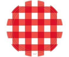 amscan 599446 26 cm Picnic Party Papier Teller