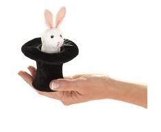 The Puppet Company 2709 Fingerpuppe, schwarz, weiß