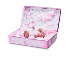 Puppen Rauber – Schneemann R.N., Körper aus Gummi, mit Kleid in Box, 25 cm