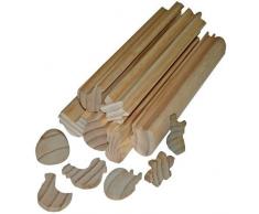 Eduplay 210049 Profilholz Ostern, 6er Set