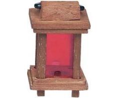 Kahlert Licht 20642 - Minipuppenzubehör - Holzlaterne Höhe 50 mm