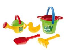 Gowi 558-36 Sand Set Ente, 6teilig, Sandkästen und Sandspielzeug