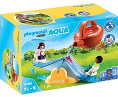 PLAYMOBIL-1.2.3 Aqua 70269 Wasserwippe mit Gießkanne, Ab 2 Jahren