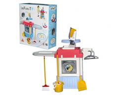 Polesie 42330 Küche Infinity Premium mit Waschmaschine Box, Kochen und Spielen Spielzeug