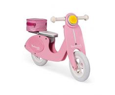 Janod J03239 Laufrad Groß Scooter aus Holz, Mademoiselle