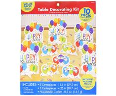 Amscan International 241540 Ballon Bash Tisch Deko-Set