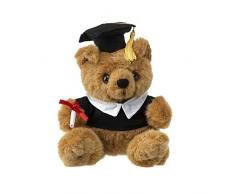 eBuyGB Teddybär, weich, Geschenk, Braun, 22,9 cm