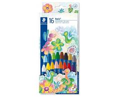 Staedtler 2240 C16 - Noris Club Wachsmalkreide 16 Stück Etui