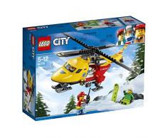 LEGO City 60179 - Starke Fahrzeuge Rettungshubschrauber, Unterhaltungsspielzeug