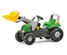 Rolly Toys Traktor / rollyJunior RT Trettraktor (inkl. rollyJunior Lader, verstellbarem Sitz, Flüsterlaufreifen, für Kinder von 3 – 8 Jahre) 811465