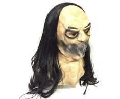 The Rubber Plantation TM 619219293266 Sinister Halloween Latex Maske Evil bagul Boogy Man Kostüm Horror Film Zubehör Full Head von Coopers Fancy Kleid, Unisex, ONE SIZE