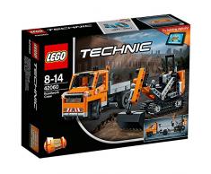LEGO Technic 42060 - Straßenbau-Fahrzeuge, Bauspielzeug