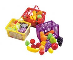 Happy People 45001 - Einkaufskorb mit Zubehör, 15 cm, 11 Teile