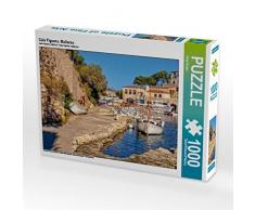 CALVENDO Puzzle Cala Figuera, Mallorca 1000 Teile Lege-Größe 64 x 48 cm Foto-Puzzle Bild von Peter Roder