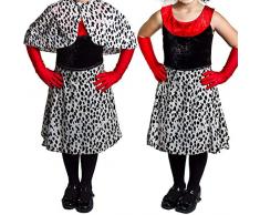 ILOVEFANCYDRESS Mädchen Evil Dog Lady Buch Woche Halloween Kostüm