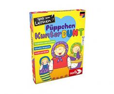 Noris 606071863 Spaß am Lernen, Püppchen Kunterkunt, EIN Lernspiel bei dem eine schnelle Reaktion gefragt ist, ab 5 Jahren
