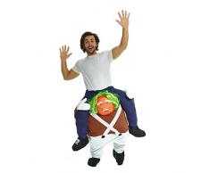 Morph MCPBCW Mach es selbst Füllung Halloween Karneval Huckepack Kostüm, Oompa Loompa, Einheitsgröße