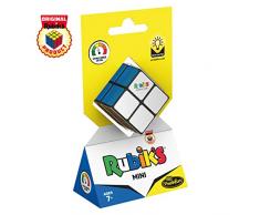 Rubiks Mini 76393, der Einstieg in die Welt des original Rubiks Cubes. Kompakter 2x2 Würfel und damit ein perfektes Geduldspiel für unterwegs.