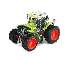 Tronico 10010 - Metallbaukasten Traktor Claas Arion 430, Maßstab 1:32, Mini Serie, grün, 354 Teile
