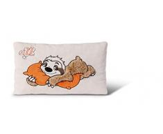 Nici 43491 Kissen Faultier Wave Dave rechteckig 43x25cm, beige