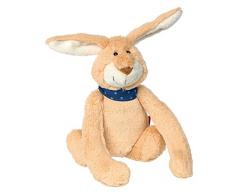 sigikid, Mädchen und Jungen, Stofftier, Langarm Hase Kuschlis, Braun, 38818