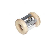 Selecta 64003 Wolkenflitzer, Greifling und Rassel - bellybutton, grau, 7 cm