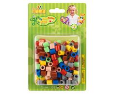 Hama 8523 Bügelperlen Maxi, Volltonmix 2, ca. 250 Perlen in 7, bunt