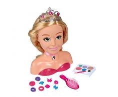 Simba 105560177 Steffi Love Girls Prinzessin Schmink-& Frisierkopf