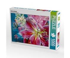 CALVENDO Puzzle Lilie Im Garten 1000 Teile Lege-Größe 48 x 64 cm Foto-Puzzle Bild von Alaya Gadeh