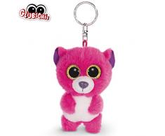 NICI Glubschis: Das Original – Glubschis Schlüsselanhänger Bär Briggy 9 cm – Teddy-Bär Kuscheltieranhänger mit Schlüsselring für Schlüsselband, Schlüsselbund & Schlüsselhalter – 45541