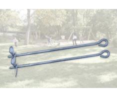 Tabaluga Bodenanker, 4-er Set für Spieltürme 816 und Schaukel 816