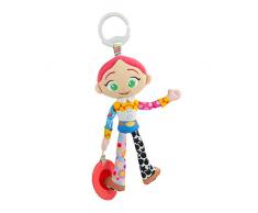 Lamaze Disney Pixar Toy Story Baby Spielzeug Clip & Go Jessie - Stoffspielzeug Kleinkindspielzeug - Motorikspielzeug mit Anhänger zum Beißen und Greifen - für Babies Kleinkinder ab 0+ Monaten