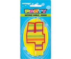 Unique Party Supplies Dekorative Geburtstags-Kerze