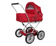 BRIO 24891107 - Puppenwagen Gull, rot