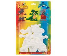 Hama 4563 - Stiftplatten Sortiment, Krokodil, Delfin und Flusspferd