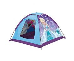 John 75108 Kids Gartenzelt Die Eiskönigin Spielzelt, Campingzelt, Kinderzelt, Outdoorzelt mit gedrucktem Motiv für Kinder, Blau