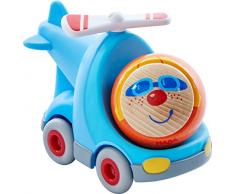 HABA 303896 - Kullerbü – Hugos Hubschrauber | Tolles Zubehör für alle Kullerbü-Bahnen