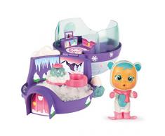 IMC Toys 90934 Kristal Iglu mit Zubehör für das Baby LORON inklusive der exklusiven Puppe, Mehrfarbig