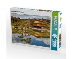 CALVENDO Puzzle Goldener Pavillon Kinkakuji 1000 Teile Lege-Größe 64 x 48 cm Foto-Puzzle Bild von Michael Kurz