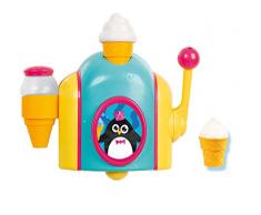 TOMY Schaumeismaschine, Wasserspielzeug für die Badewanne in Farbenfrohem Design, Badespaß für Kinder, Geschicklichkeitsspiel, Spiele für Kleinkinder, Geschenke für Kinder, Ab 18 Monaten