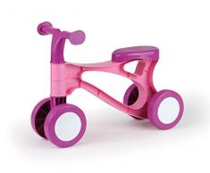 Lena 07166 - Lauflernroller My first Scooter, rosa und pink, für Mädchen, Roller zum Laufen lernen für Kinder ab 18 Monate, robustes Laufrad im modernen Design, mit Sitz und verzinkten Stahlachsen