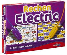 Noris 606013721 Rechen Electric, Der Lernspiel-Klassiker, was passt zusammen, Es blinkt, wenns stimmt, ab 6 Jahren