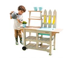 KidKraft 415 Greenville Gärtner Spielset mit 7-teiligem Zubehör