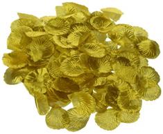 Folat 08875 - Deluxe Streudeko Rosenblätter - golden - 144 Stk.