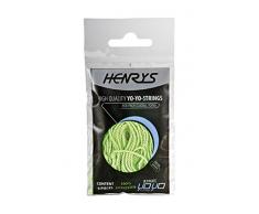 Henrys A01006-S06 - Yo-Yo Ersatzschnüre 6 Stück, neongrün