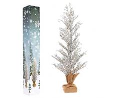 Shatchi 11861 Weihnachtsbaum, batteriebetrieben, batteriebetrieben, USB-Weihnachtsbaum, für den Innenbereich, 95 cm, mit Kristallen, Grün
